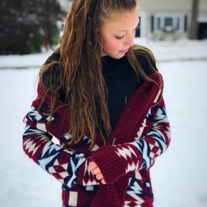 Charlotte Russe Aztec design Sweater